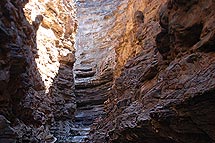 Im Innern einer Seitenschlucht