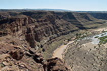 Am Rand des Fish-River-Canyon